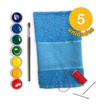 Lavabo Para Artesanato 100% Algodão Kit 5 Uni ul