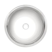 Lavabo Redonda em Aço Inox Alto Brilho 34cm Lavabo Redonda em Aço Inox Alto Brilho 34cm