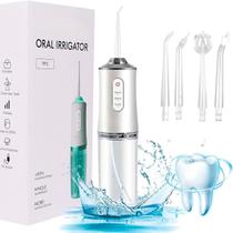 Lavador Bucal Elétrico Bivolt Para Limpeza Completa De Implantes E Higiene Dental