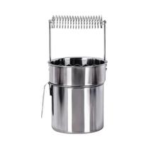Lavador De Pincéis De Aço Inoxidável Hermético Com Coador, Limpador De Pincéis Portátil E Versátil Lavador De Pincéis De Aço Inoxidável Hermético Com Coador, Limpador De Pincéis Portátil E Versátil