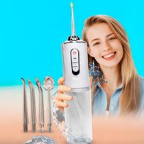 Lavador Dental Elétrico Bivolt Limpeza Prótese Gengiva E