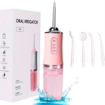 Lavador Dental Elétrico Bivolt Para Limpeza De Prótese Gengiva E Implantes
