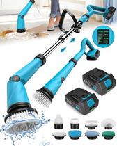 Lavador giratório elétrico a bateria Myteaworld 1500 RPM com alça Lavador giratório elétrico a bateria Myteaworld 1500 RPM com alça