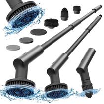 Lavador giratório elétrico HOTO sem fio à prova d'água com 6 escovas