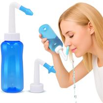 Lavador Nasal Azul Original com Design Ergonômico e Funcional