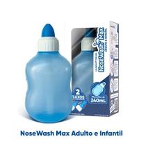 Lavador Nasal Nosewash Max Adulto e Infantil 240ml Agpmed