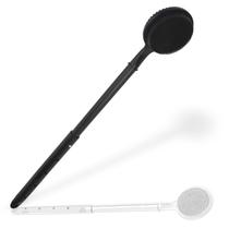 Lavador traseiro de silicone para chuveiro Ozner de dupla face preto