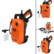 Lavadora Alta Pressão 1600Psi Black Decker 1300W Laranja E