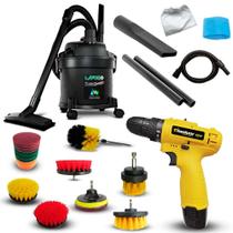 Lavadora Alta Pressão + Aspirador Pó E Água Power Duo New