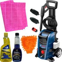 Lavadora Alta Pressão Bosch Ghp 180 E Kit Limpeza Carro 220v