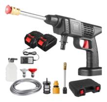 Lavadora Alta Pressão Portátil 2 Baterias 48v Recarregável Sem fio agua bicos