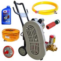 Lavadora alta vazao para lavar caminhao 3cv eletroplas com mangueira Lavadora alta vazao para lavar caminhao 3cv eletroplas com mangueira
