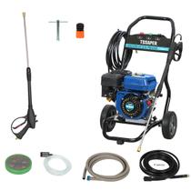 Lavadora de alta pressão a gasolina com rodas 6,5cv 193bar Tssaper Modelo TSLG65-R