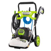 Lavadora de Alta Pressão Greenworks 2000 PSI 1,2 GPM com Reservatório de Sabão Lavadora de Alta Pressão Greenworks 2000 PSI 1,2 GPM com Reservatório de Sabão