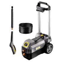 Lavadora de Alta Pressão Karcher HD 585 2000 PSI Motor Indução Cabeçote Latão Pistões Inox Mangueira 7,5 m Uso Intensivo Água Fria Limpeza Pesada