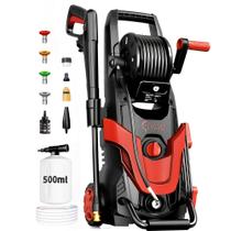 Lavadora de alta pressão LANCHEZ 4800 PSI com 4 bicos e reservatório de 500 ml Lavadora de alta pressão LANCHEZ 4800 PSI com 4 bicos e reservatório de 500 ml