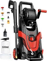 Lavadora de Alta Pressão LANCHEZ 4800 PSI com 4 Bicos e Tanque de 500 ml Lavadora de Alta Pressão LANCHEZ 4800 PSI com 4 Bicos e Tanque de 500 ml