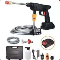 Lavadora de Alta Pressão Portátil Recarregável Para Carros E Jardins Linha Premium Pistola Lava Jato Profissional