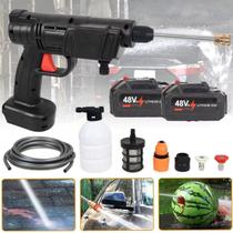 Lavadora De Alta Pressão Recarregável 48V Maleta Carro Motos Jardim Vapi Portátil Sem Fio