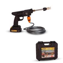 Lavadora de Alta Pressão Startools Recarregável 21V Sem Fio Preta Lavadora de Alta Pressão Startools Recarregável 21V Sem Fio Preta