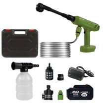 Lavadora de Alta Pressão VLAIAN 1200PSI Sem Fio 21V Mangueira de 5m Lavadora de Alta Pressão VLAIAN 1200PSI Sem Fio 21V Mangueira de 5m