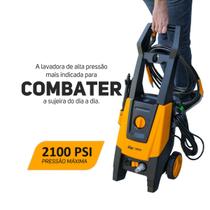 Lavadora de Alta Pressão WAP Combate Turbo 2600 220V 2600PSI com Turbo Bico Rotativo Mangueira 5 m com Engate Rápido 220V