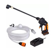 Lavadora de Pressão a Bateria 20v Hydroshot Wg620e Worx PRETO/ALARANJADO