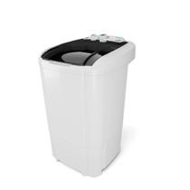 Lavadora de Roupas 20kg Britânia Blr04 Semiautomática, 7 Programas de Lavagem, Ciclo Tira Manchas, Dispenser para Sabão, Amaciante e Função Timer