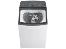 Lavadora de Roupas Brastemp 15kg Cesto Inox 12 Programas de Lavagem Branca BWF15AB