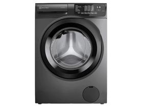 Lavadora de Roupas Electrolux Inverter 12kg Cesto Inox 8 Programas de Lavagem Água Quente Cinza Ônix LFC12