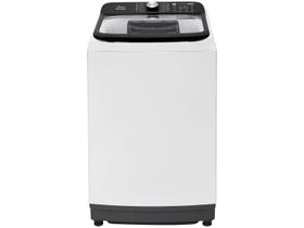 Lavadora de Roupas Midea 13kg Cesto Inox 13 Programas de Lavagem Branca Wave Agitator
