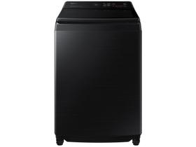 Lavadora de Roupas Samsung 17kg Cesto Inox 10 Programas de Lavagem Black Caviar WA17CG