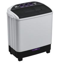 Lavadora de Roupas Twin Tub 2 em 1 - 10 Kg - Lava 6 Kg e Centrifuga 4 Kg - Praxis Eletrodomésticos