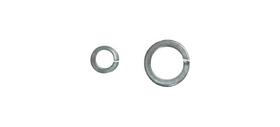 Lavadora de zinco Split Lock Hillman 300015, pacote com 100 Lavadora de zinco Split Lock Hillman 300015, pacote com 100