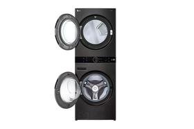 Lavadora e Secadora LG WashTower 17KG Preto Inox 220V WK17BS6A