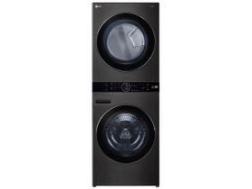 Lavadora e Secadora LG WashTower 17KG Preto Inox 220V WK17BS6A
