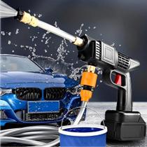 Lavadora Jato De Alta Pressão Recarregável Portátil Sem Fio Frequência 60hz Voltagem 110v/220v Lavadora Jato De Alta Pressão Recarregável Portátil Sem Fio Frequência 60hz Voltagem 110v/220v
