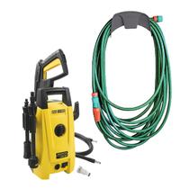 Lavadora Lava Jato Alta Pressão 1200w 127v + Mangueira Verde Pvc 20m Com Acessórios - Tramontina Lavadora Lava Jato Alta Pressão 1200w 127v + Mangueira Verde Pvc 20m Com Acessórios - Tramontina