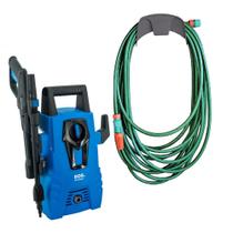 Lavadora Lava Jato Eos Alta Pressão 1500w 127v + Mangueira Verde Pvc 25m Com Acessórios Tramontina