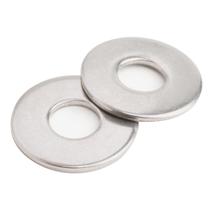 Lavadora plana de aço inoxidável 316 1-1/4 x 2,5 cm OD 2PCS