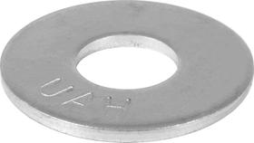 Lavadora plana de zinco Hillman 3/16 polegadas, pacote com 100