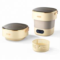Lavadora Portátil Dobrável Neliangia 17 L com Centrifugação