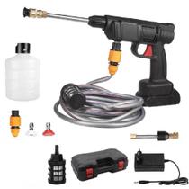 Lavadora Portátil Sem Fio Jato Alta Pressão Carro Jardim