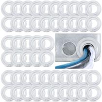 Lavadora redutora Innconee 100 unidades de aço zincado de 2,54 x 1,27 cm