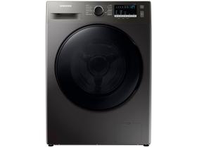 Lavadora samsung front load 11kg digital inverter em aço inox cinza 220v ww11t4040bxfaz Lavadora samsung front load 11kg digital inverter em aço inox cinza 220v ww11t4040bxfaz