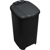 Lavadora Semiautomática Tanquinho Newmaq 20,5 Litros/Kg Preta 220V