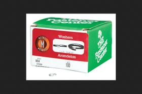 Lavadoras de fechadura dividida em aço zincado Hillman M4, pacote com 100 Lavadoras de fechadura dividida em aço zincado Hillman M4, pacote com 100