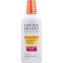 Lavagem bucal The Natural Dentist Healthy Gums 500mL de laranja