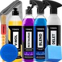 Lavagem Carro Moto Caminhão V-mol Shampoo Renovador Restaurax Limpador Delet Blend Spray Cera