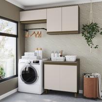 Lavanderia Modulada 03 Peças com Tampo Aurora